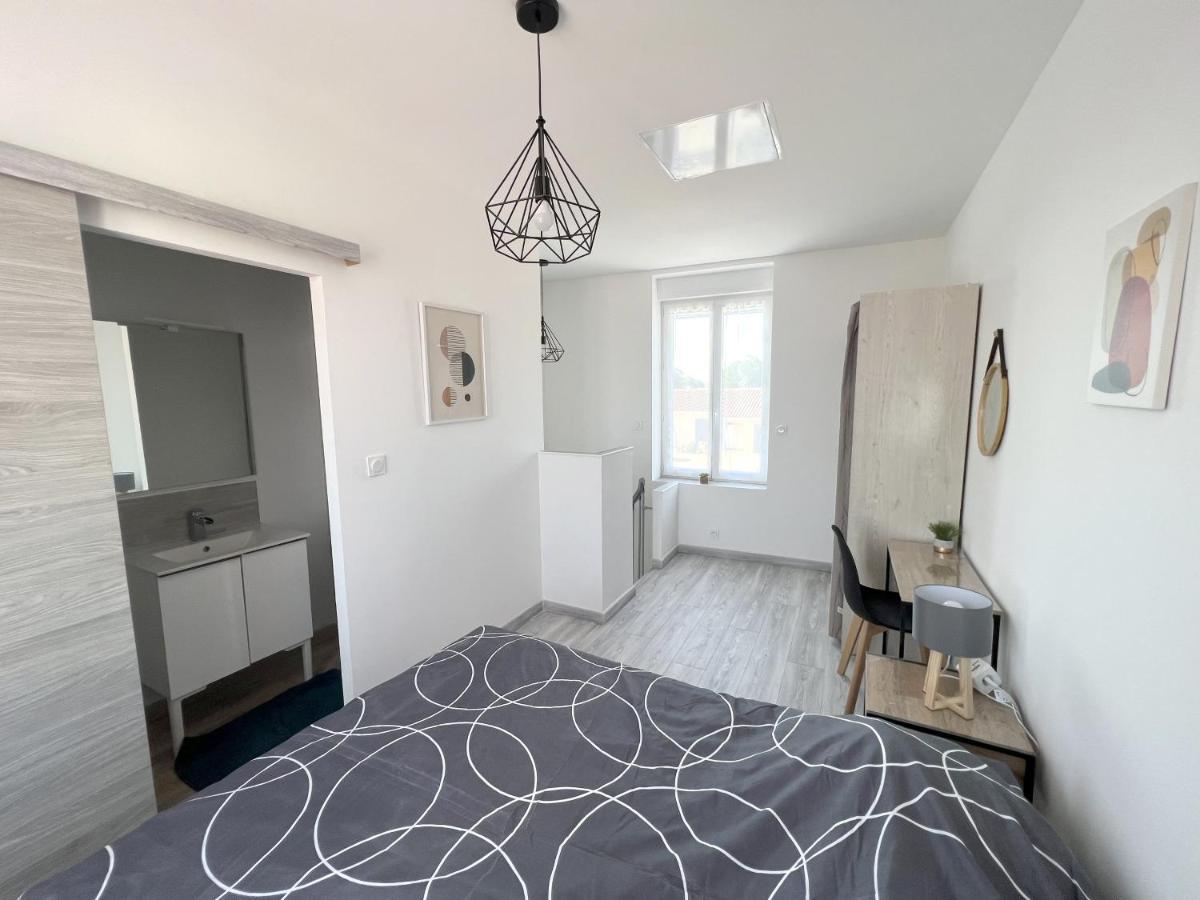 180B - Duplex T2 Tout Confort - Wifi Netflix Le Gond-Pontouvre Eksteriør billede
